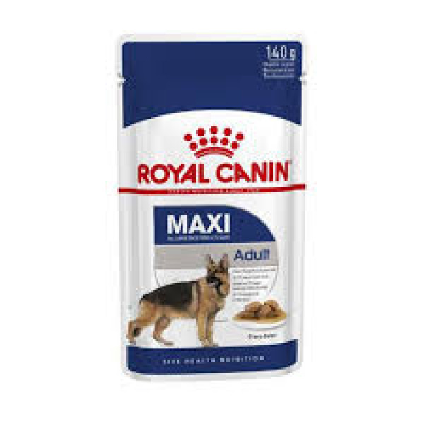 Royal Canin Wet Maxi Adult 15個月大至8歲成犬濕糧包 140g 